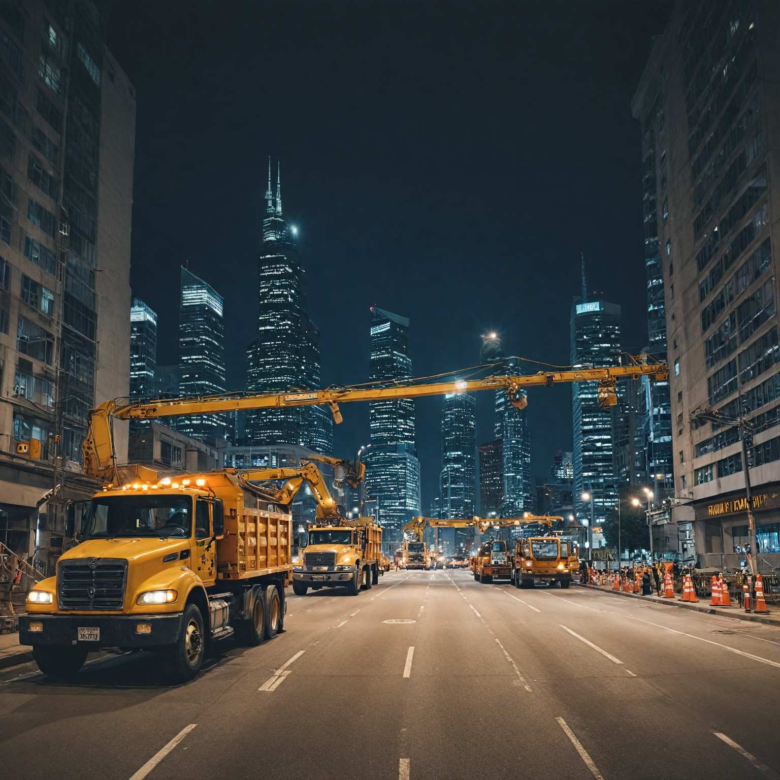 Nachtarbeit im Straßenbau 2025: Eine praktische Anleitung zur Karriere