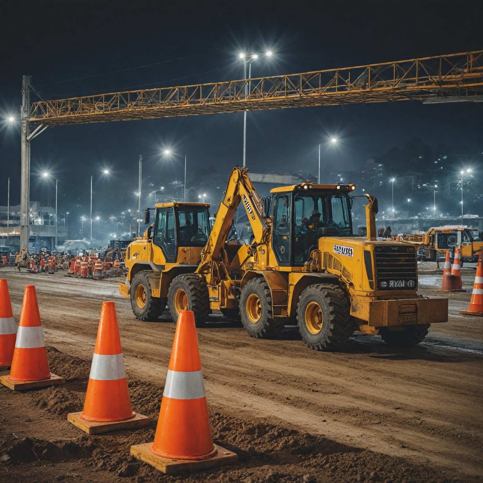 Ontdek de voordelen van werken in de nachtelijke wegenbouwsector: Informatie voor 2025