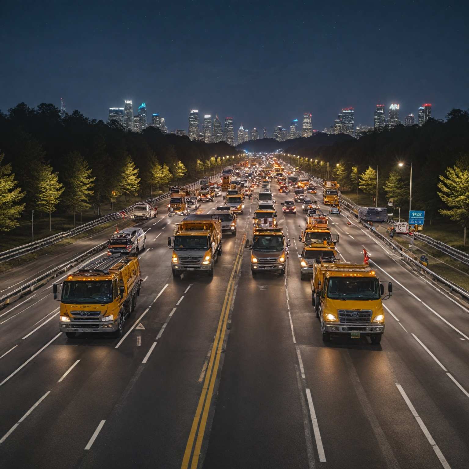 Les avantages de travailler dans la construction routière de nuit en 2025