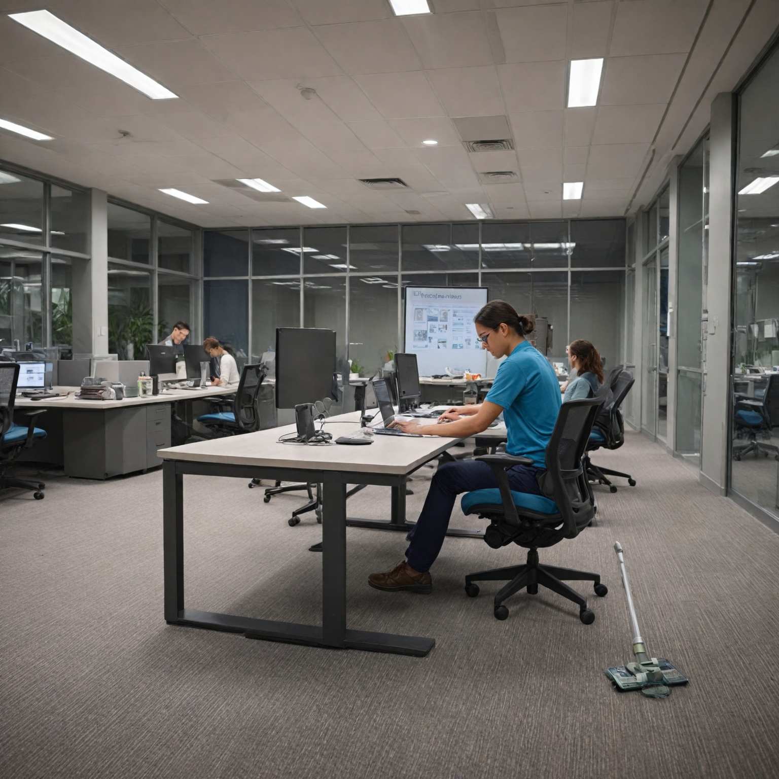 Qué saber sobre la creciente demanda de trabajos de limpieza nocturna