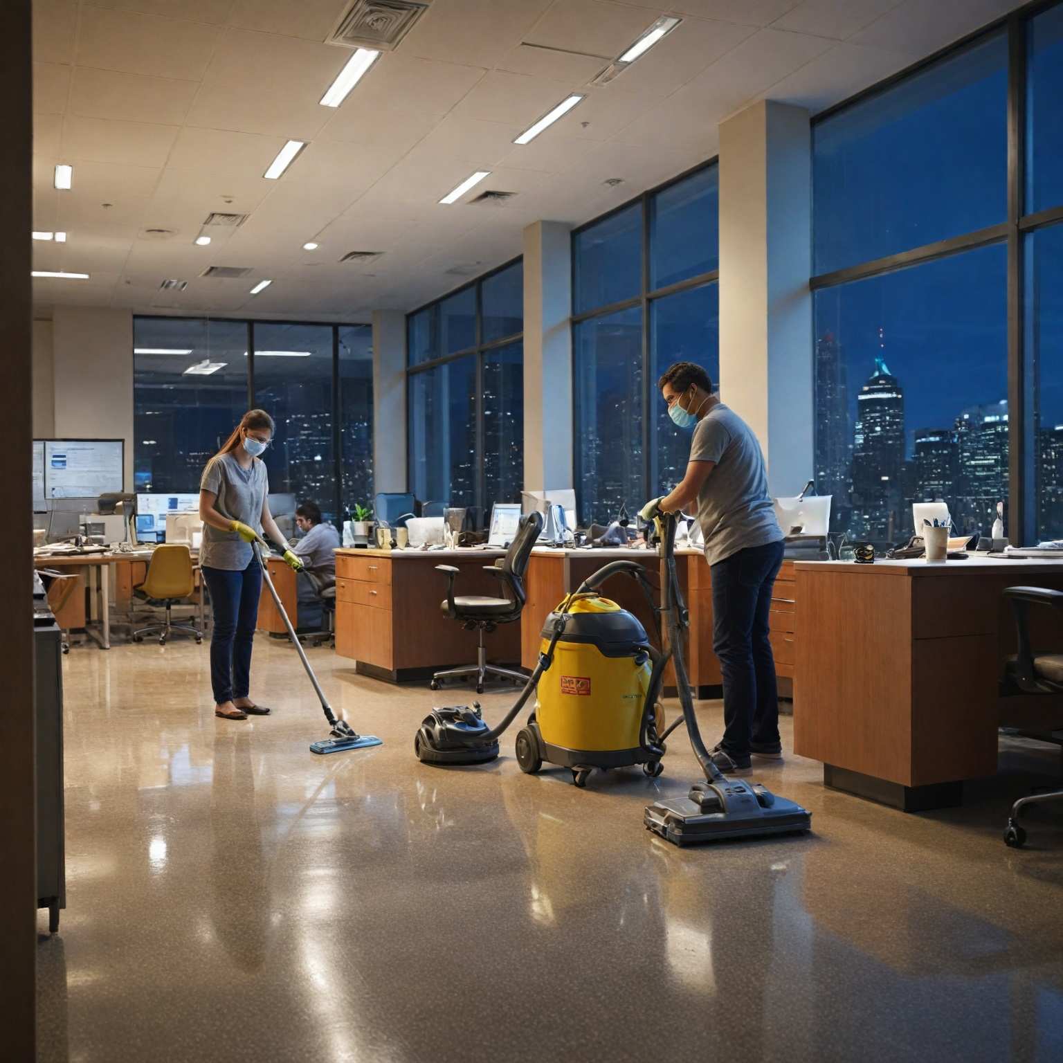 Ce qu’il faut savoir sur la demande croissante d’emplois de nettoyage de nuit