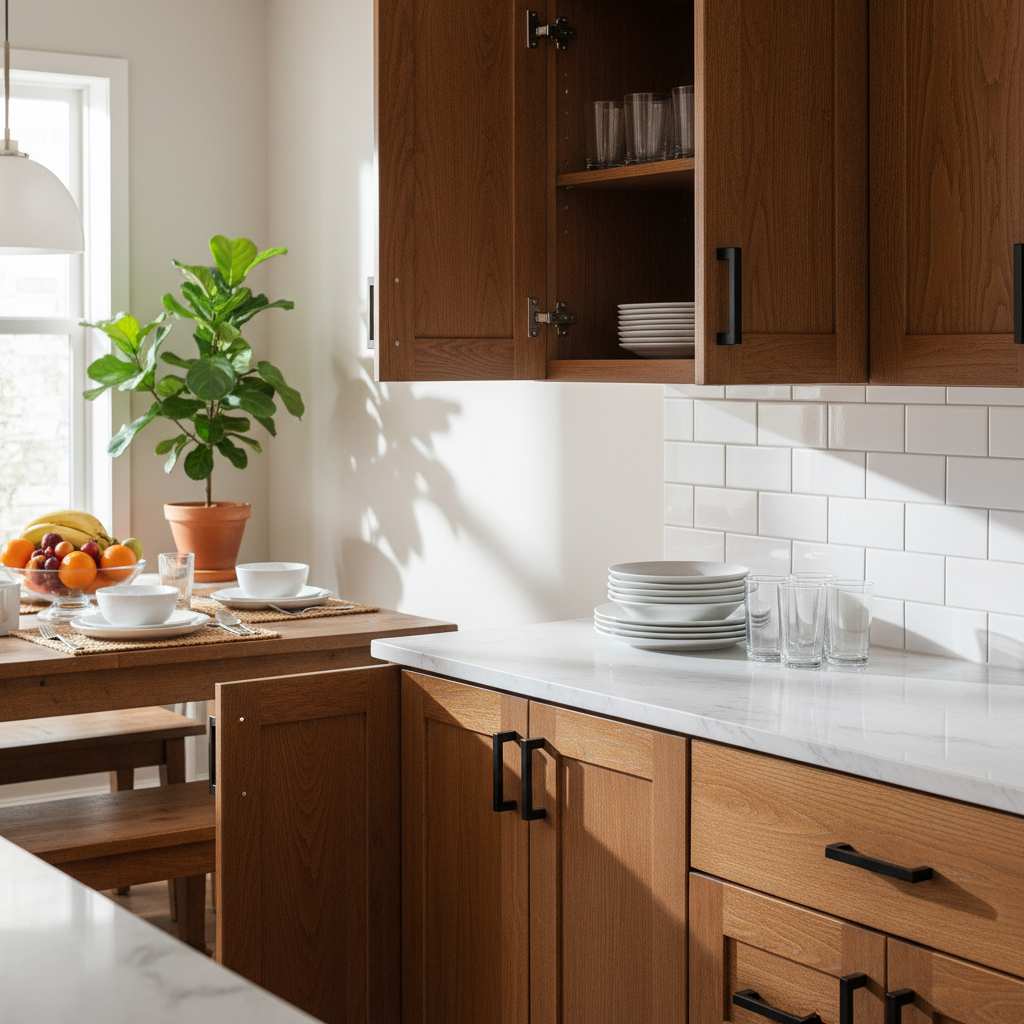 How to Refresh and Modernize Your Oak Cabinets