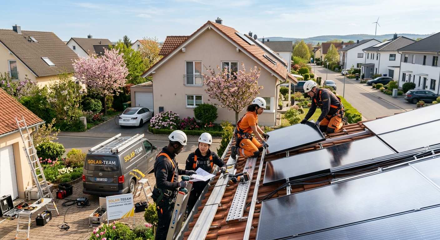 Cómo Trabajar en Alemania como Instalador de Paneles Solares