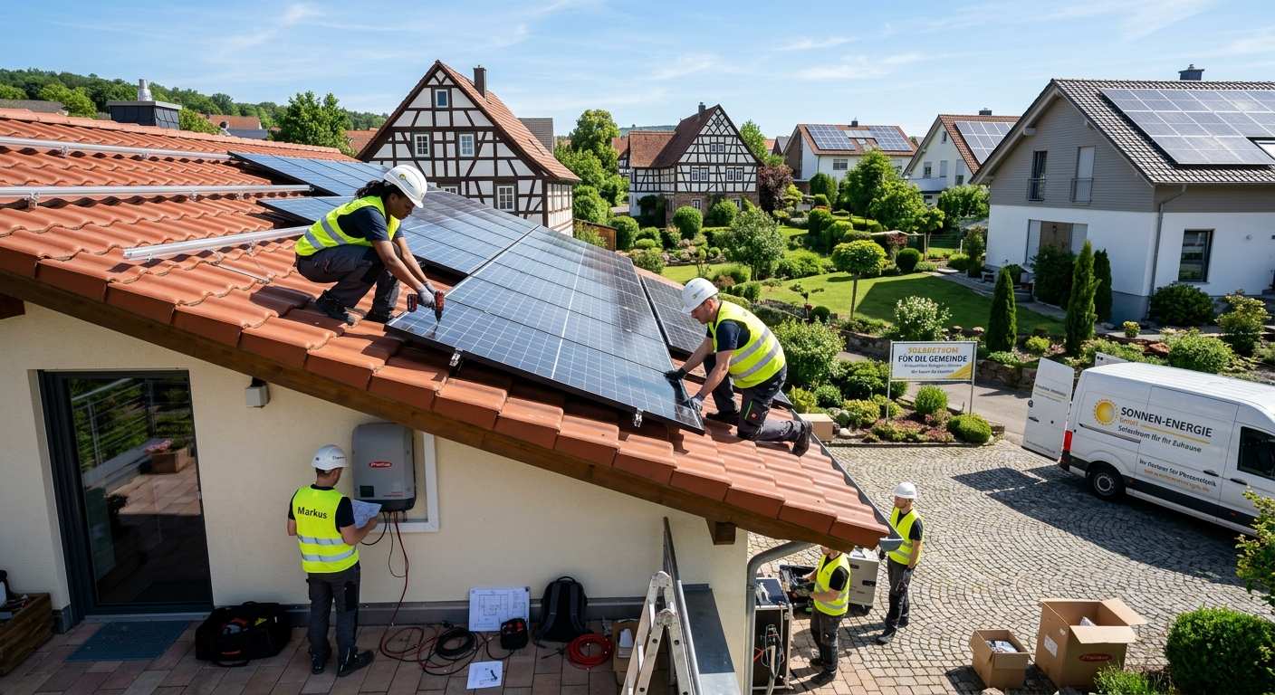 Comment travailler en Allemagne en tant qu’installateur de panneaux solaires