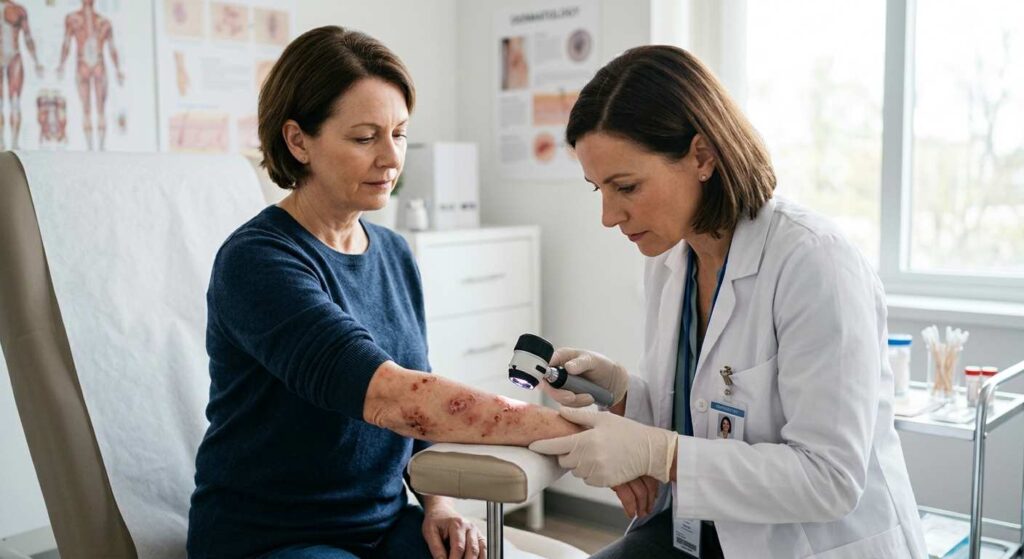How to Identify Skin Rashes That May Form Scabs