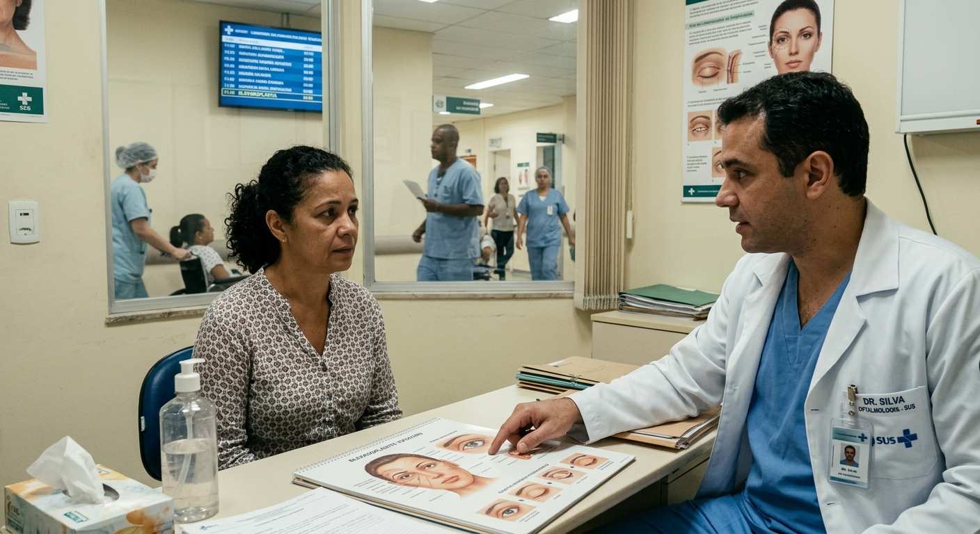 Entenda a Cobertura da Blefaroplastia pelo SUS em 2026